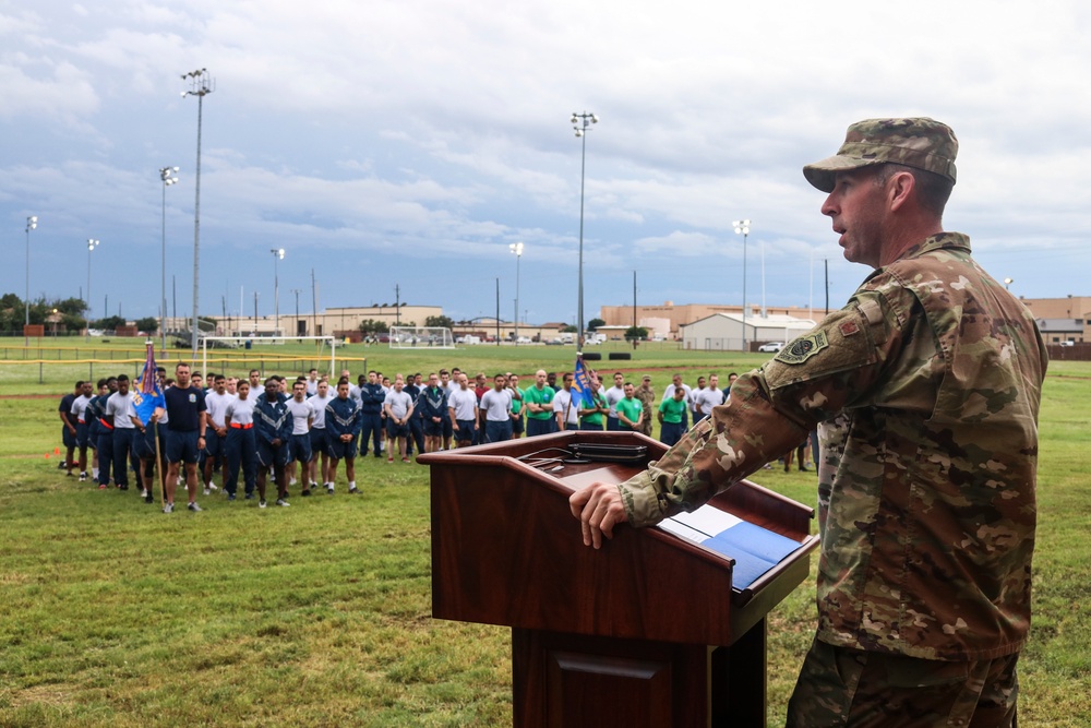 Dyess Airmen participate in Sports Day