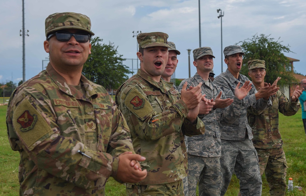 Dyess Airmen participate in Sports Day