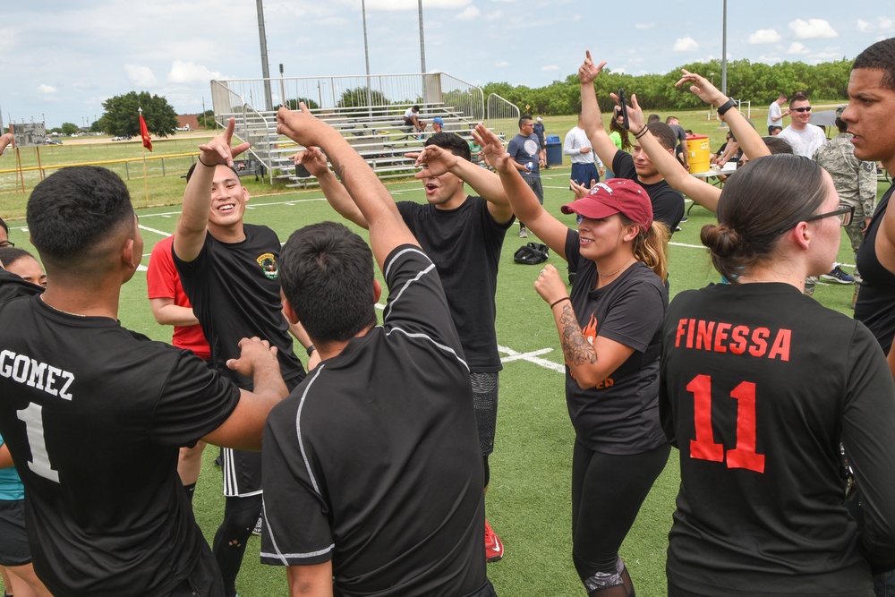 Dyess Airmen participate in Sports Day