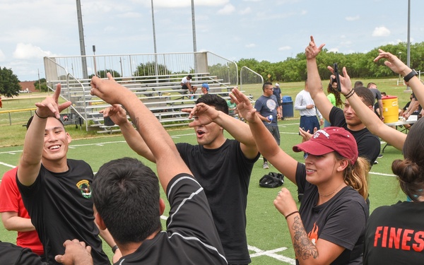 Dyess Airmen participate in Sports Day