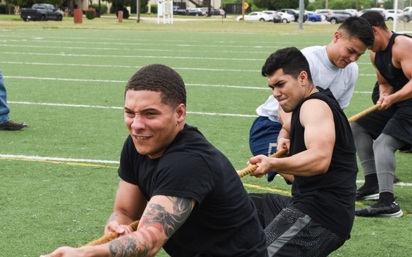 Dyess Airmen participate in Sports Day