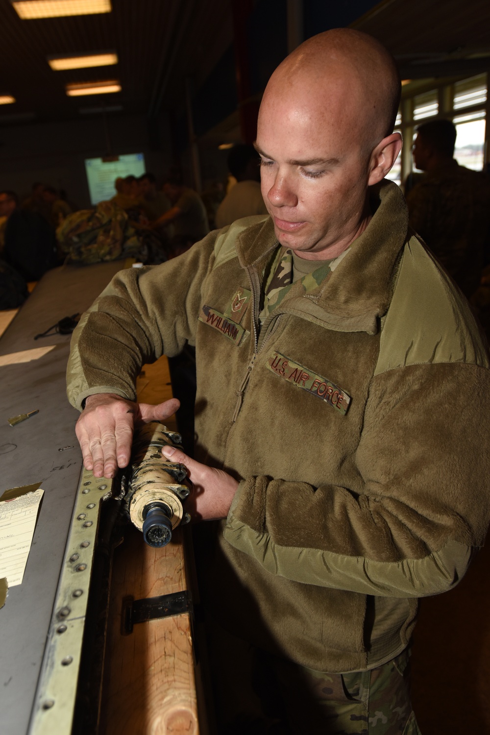 SCANG maintainers perform heavy maintenance during ACE 19