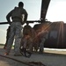 Security Forces Airmen conduct HH-60 combat offload training