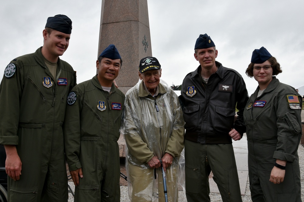 D-Day 75 4th ID Ceremony at Utah Beach