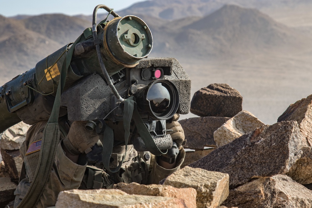 1-163 Cav - Defensive Training Exercise at National Training Center (NTC)