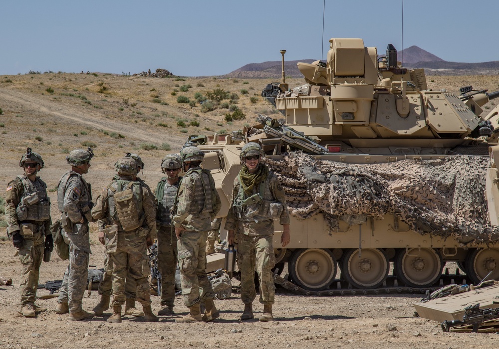 DVIDS - Images - 1-163 Cav - Defensive Training Exercise at National ...