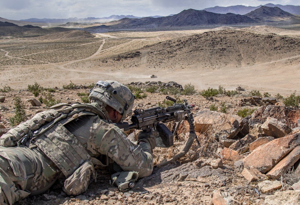 DVIDS - Images - 1-163 Cav - Defensive Training Exercise at National ...