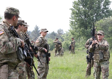 U.S. Military Police conduct joint training with Slovenians