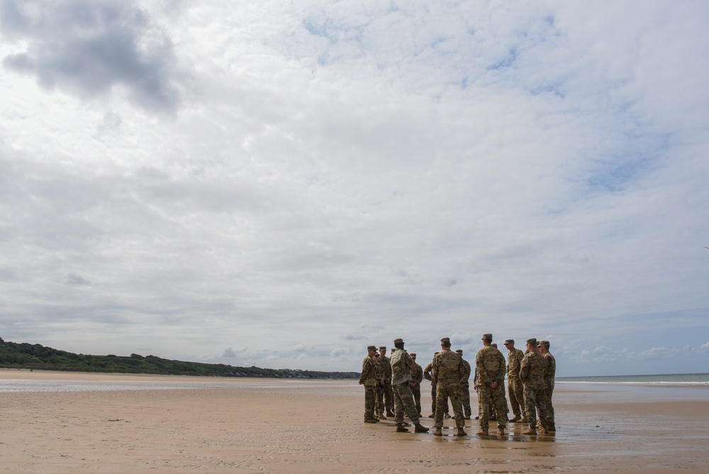 DDay75 1st Infantry Division ceremony