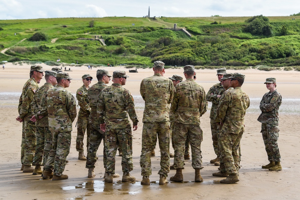 DDay75 1st Infantry Division ceremony