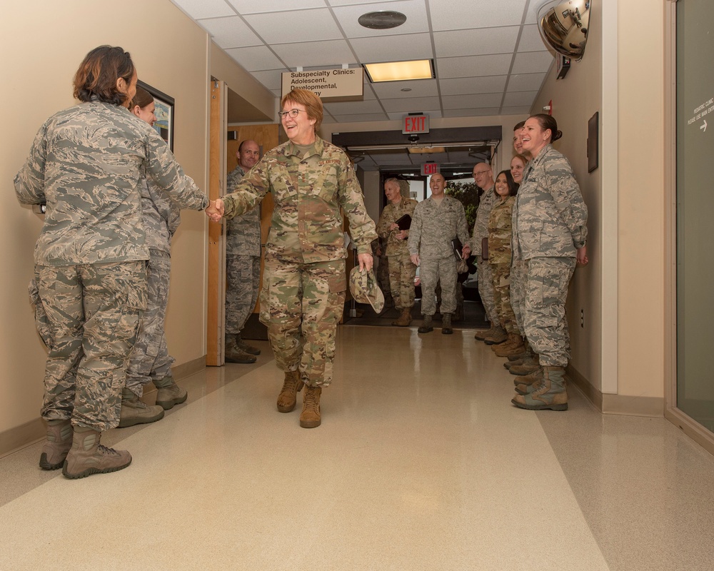 Air Force Surgeon General visits WPAFB