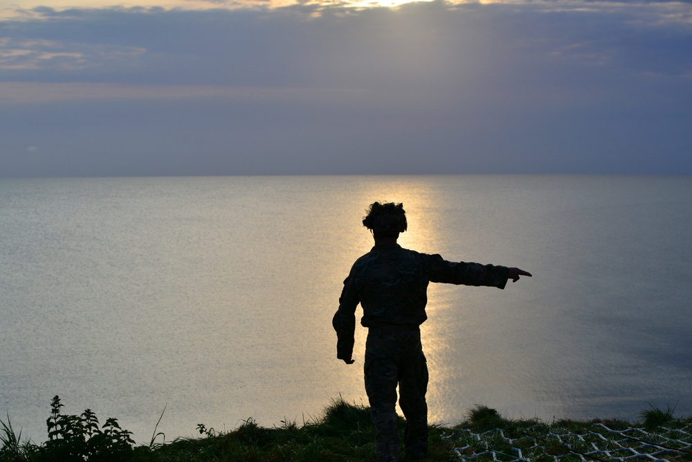 DDay75 Rangers at Pointe du Hoc