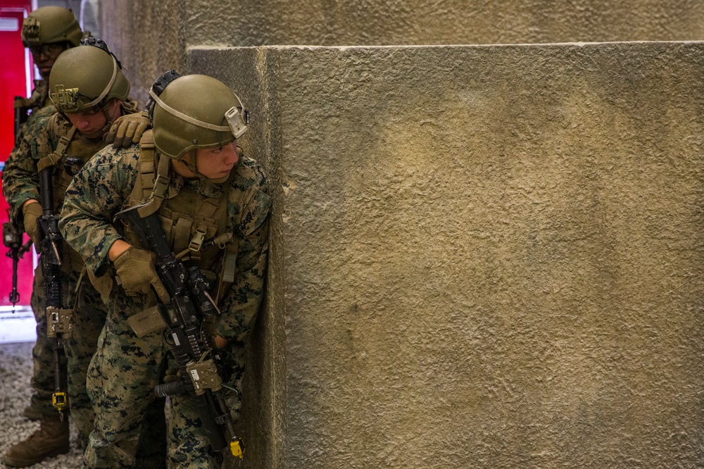 BLT 2/8 Conducts Infantry Immersion Trainer For 26th MEU's Realistic Urban Training