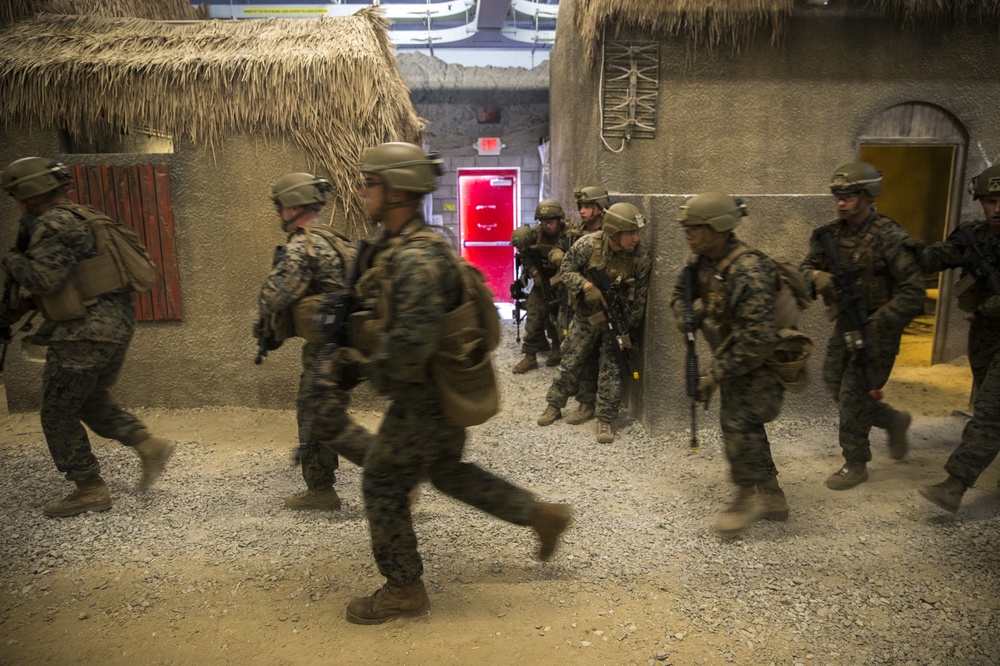 BLT 2/8 Conducts Infantry Immersion Trainer For 26th MEU's Realistic Urban Training