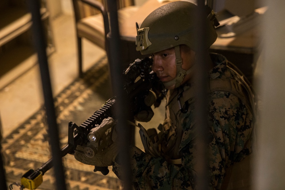 BLT 2/8 Conducts Infantry Immersion Trainer For 26th MEU's Realistic Urban Training