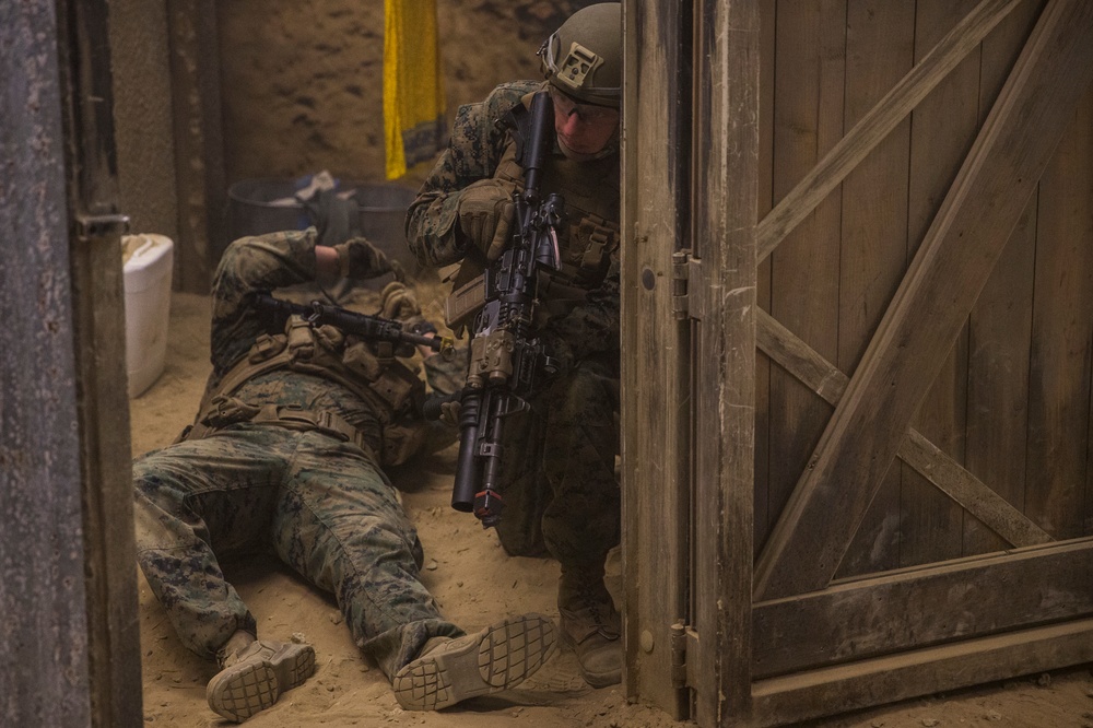 BLT 2/8 Conducts Infantry Immersion Trainer For 26th MEU's Realistic Urban Training