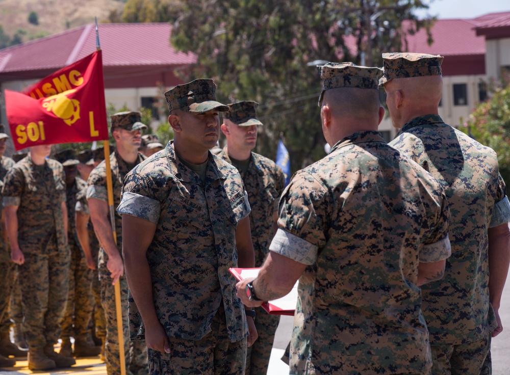 Master Gunnery Sgt. Acevedo Award presented to Motor Transport Operation Chief of the Year