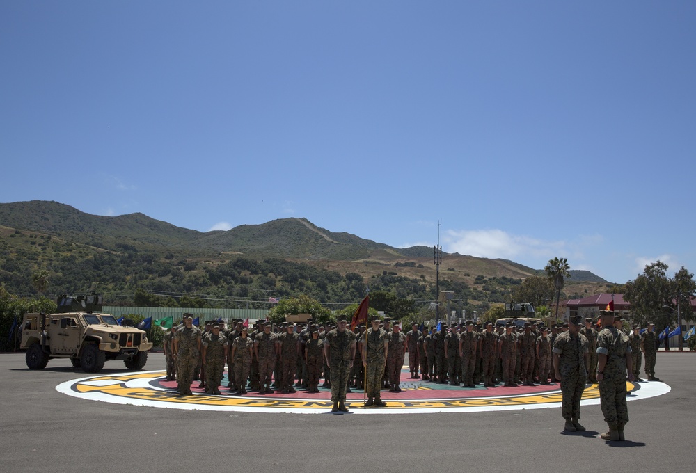 Master Gunnery Sgt. Acevedo Award presented to Motor Transport Operation Chief of the Year