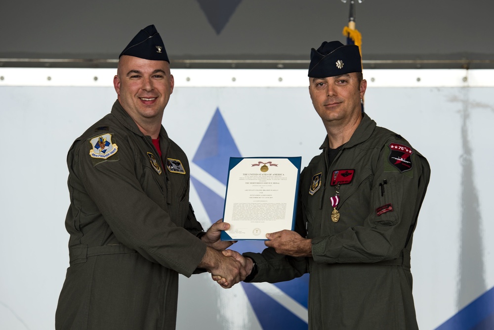 76th Fighter Squadron changes command