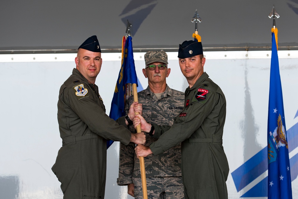 76th Fighter Squadron changes command