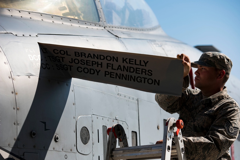 76th Fighter Squadron changes command