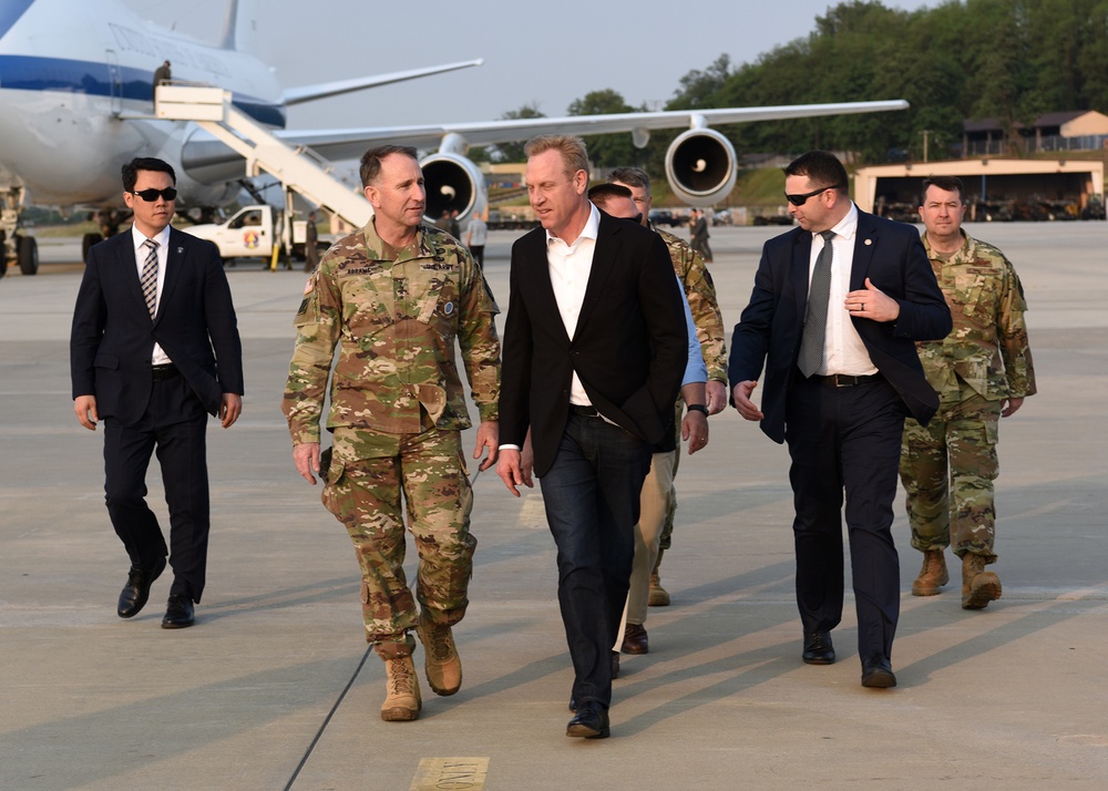 Osan welcomes Acting Secretary of Defense