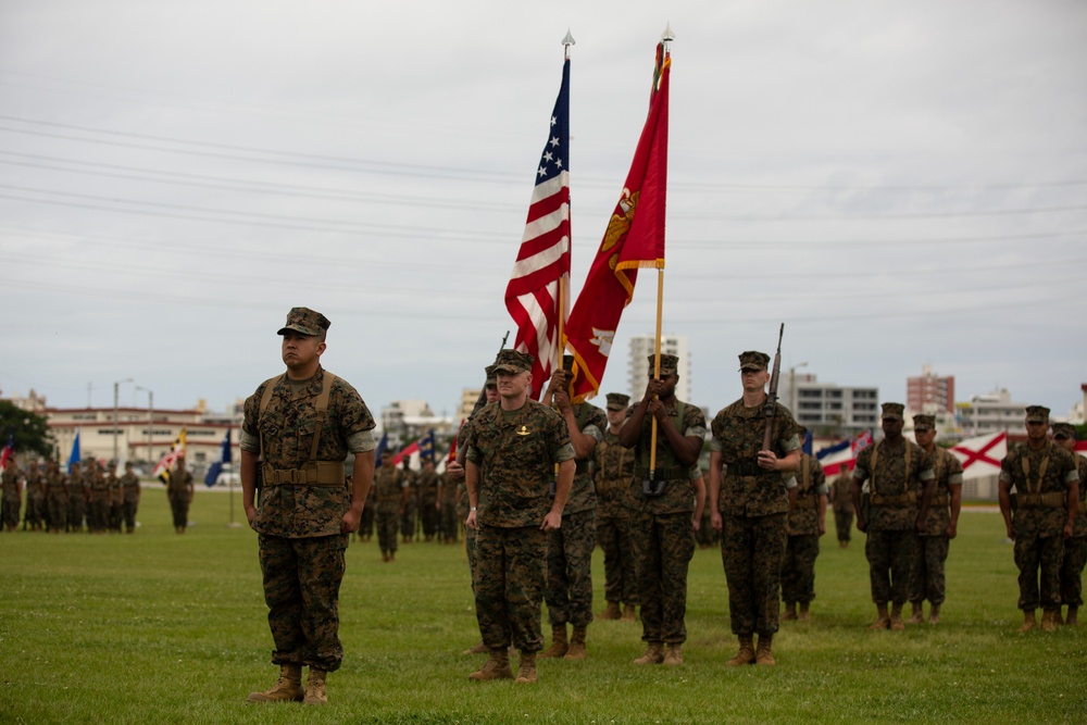 MWSS-172 Post and Relief Ceremony