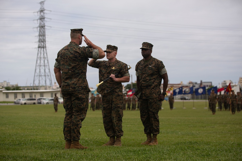 MWSS-172 Post and Relief Ceremony