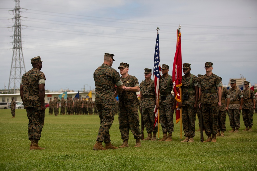 MWSS-172 Post and Relief Ceremony