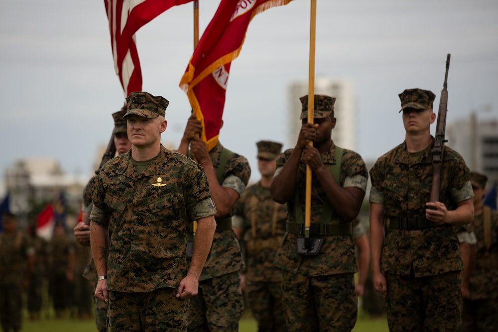 MWSS-172 Post and Relief Ceremony