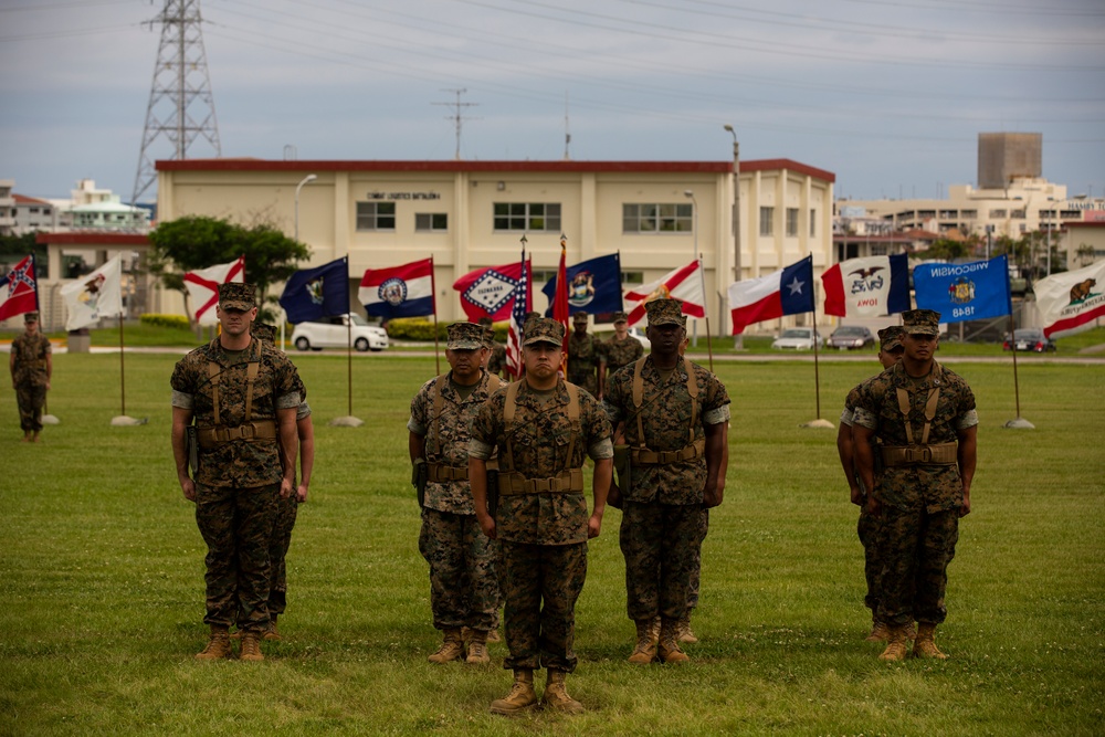 MWSS-172 Post and Relief Ceremony