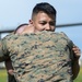 Visiting Marines conduct physical fitness training at JBER