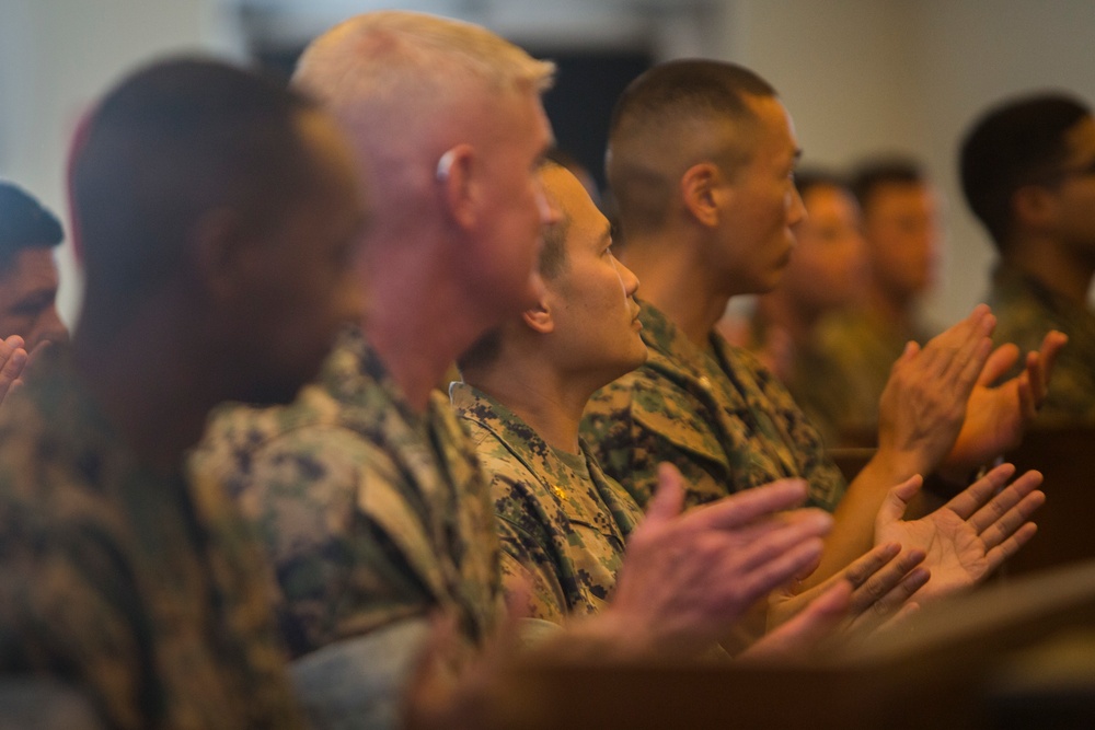 JGSDF general recognizes 3rd MEB Marines