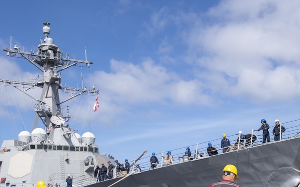 USS Independence and USS Pinckney Kick-Off Portland Festival Fleet Week