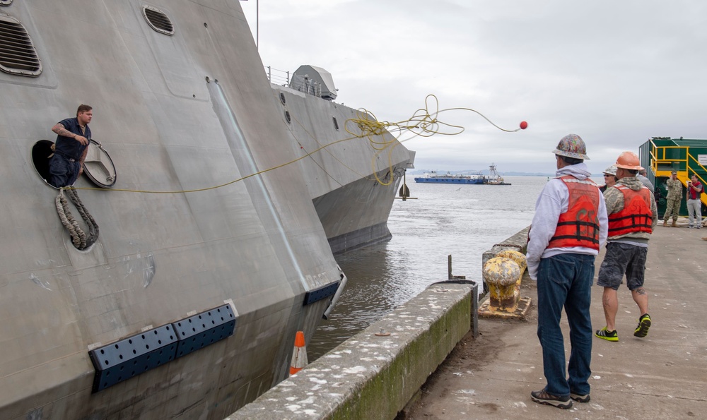 USS Independence and USS Pinckney Kick-Off Portland Festival Fleet Week