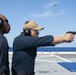 USS Green Bay (LPD 20) Small Arms Gun Shoot