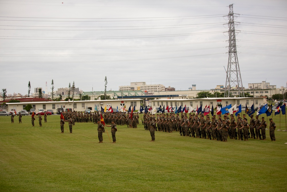 MWSS-172 Post and Relief Ceremony