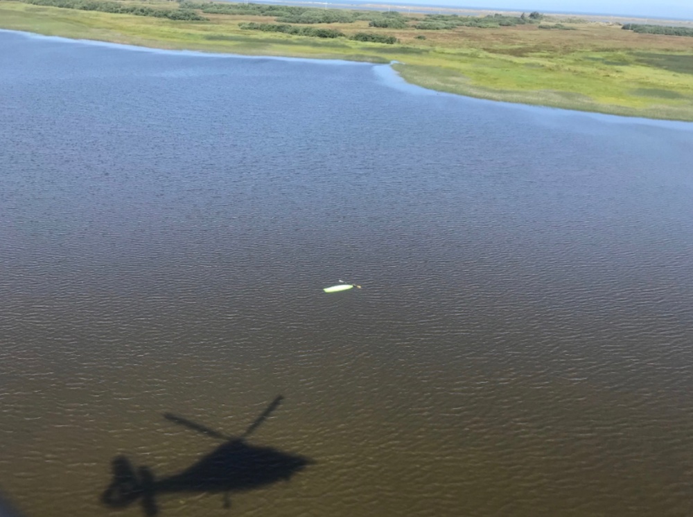 Coast Guard searches for missing kayakers on Lake Earl