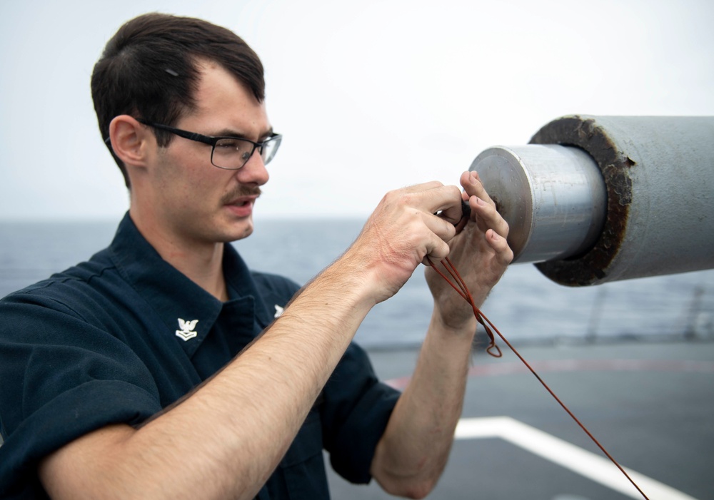 USS Curtis Wilbur Underway Operations