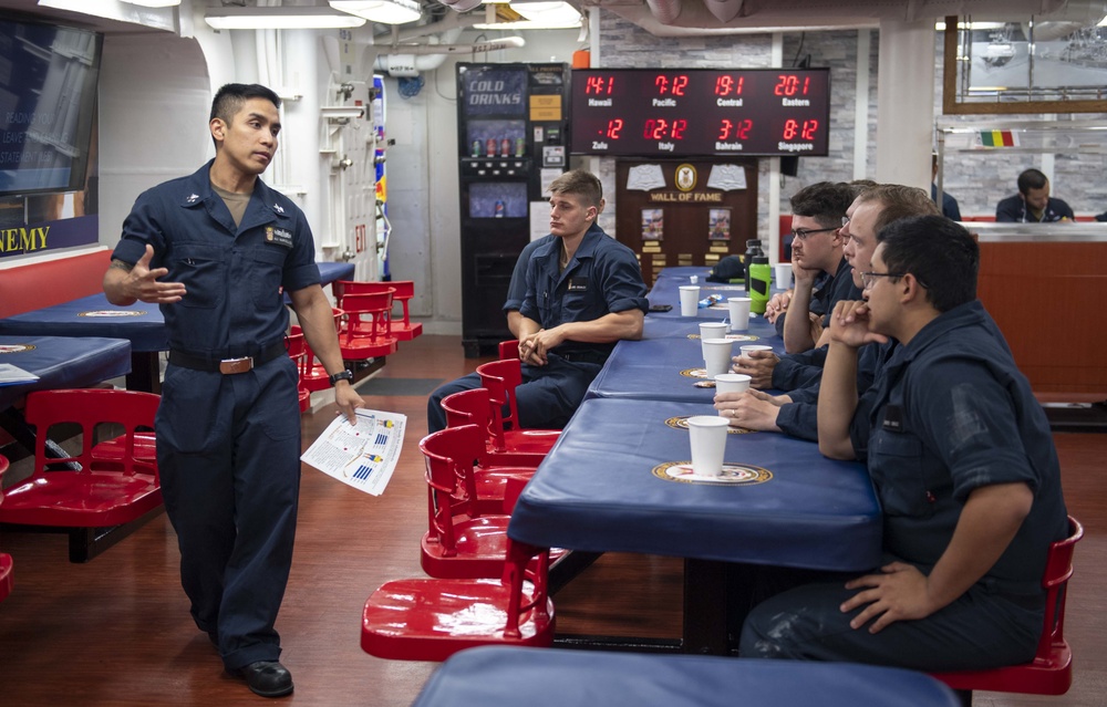 USS Curtis Wilbur Underway Operations