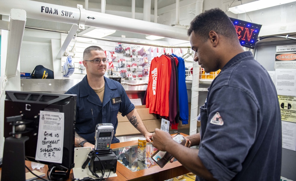 USS Curtis Wilbur Underway Operations