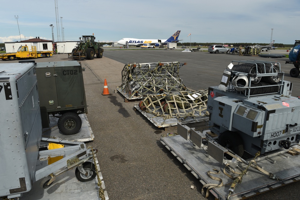 Cargo loading for SCANG's return home from supporting ACE 19