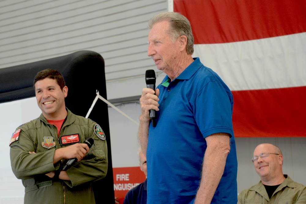 The 142nd Fighter Wing celebrates 30 years of flying F-15 Eagles