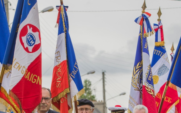 D-Day 75 Parade in Carentan, France