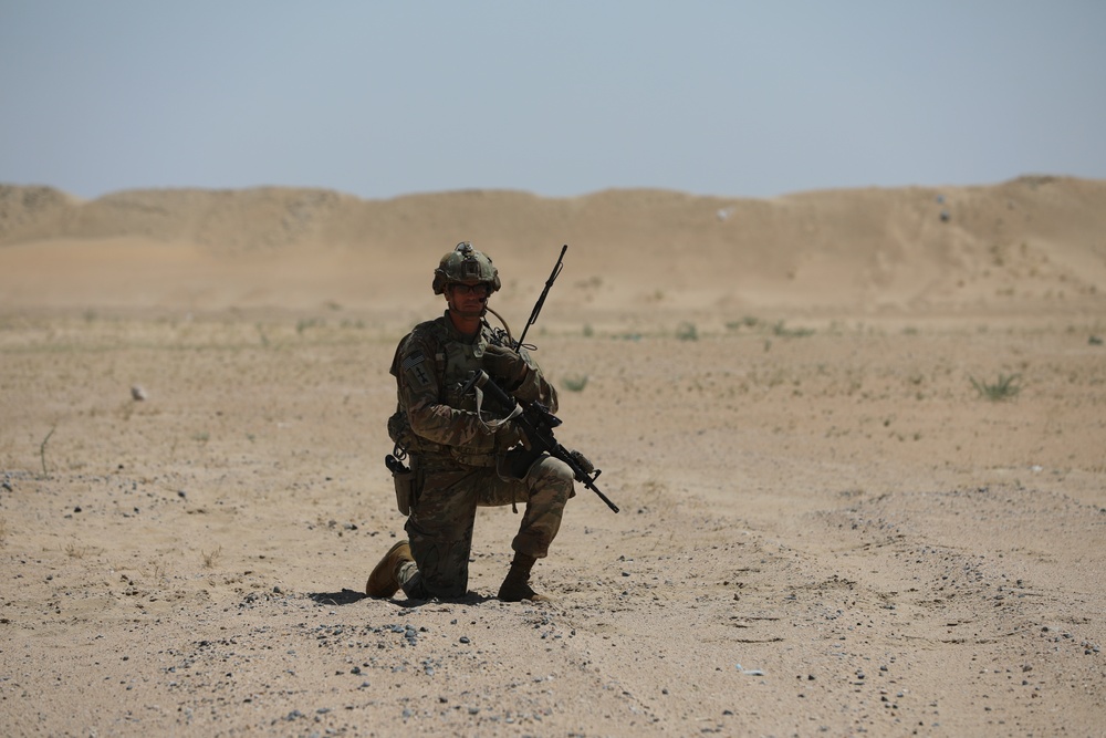 2nd Battalion 127th Infantry Regiment Conduct Quick Reaction Force Training