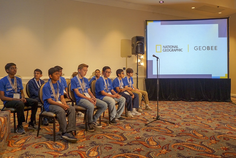 Lester Middle School student represents DoDEA at National Geography Bee in Washington D.C.