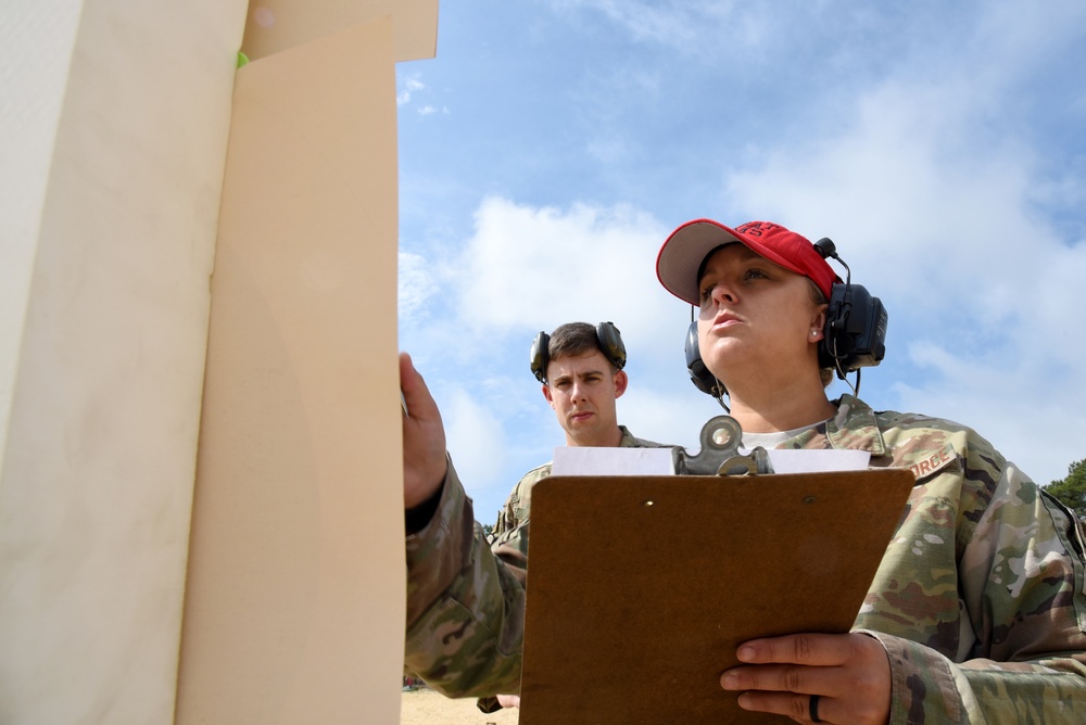 421st CTS Combat Arms team hosts Air Force Rifle Expert in Competition