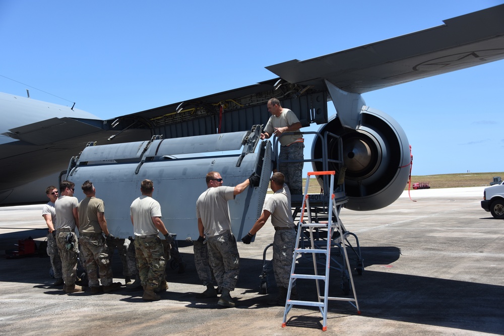 KC-135 Aircraft Flap Replacement