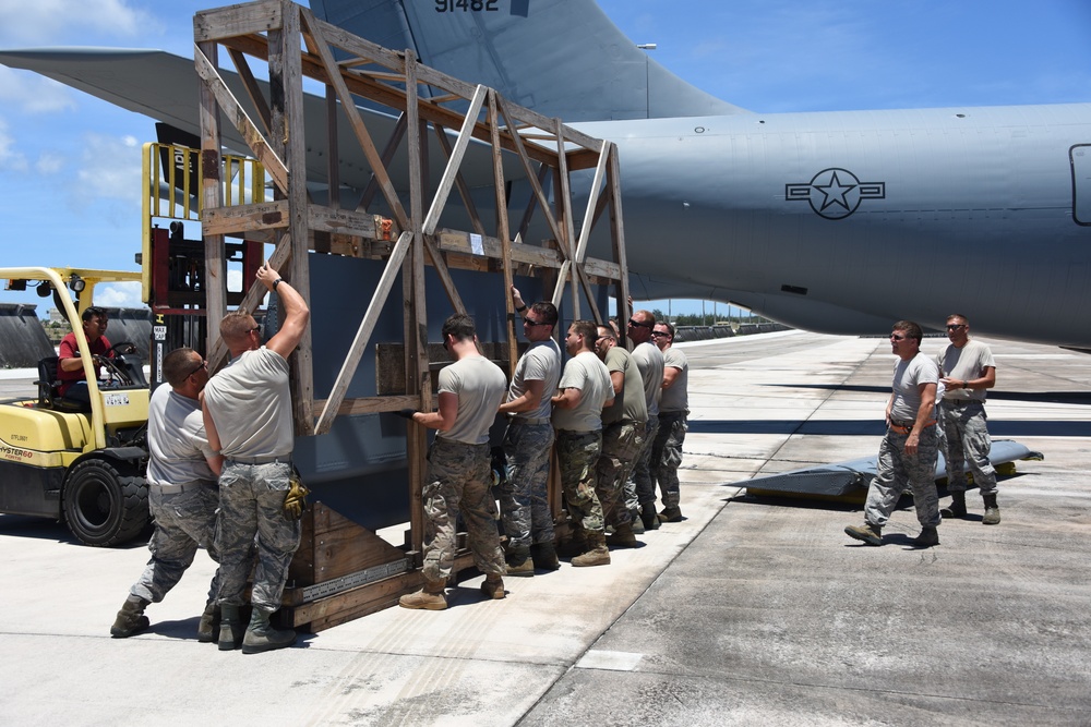 KC-135 Aircraft Flap Replacement