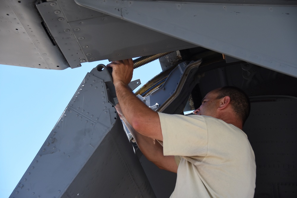 KC-135 Aircraft Flap Replacement
